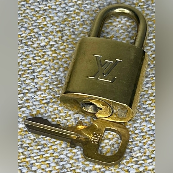 Louis Vuitton Gold Padlock with Key #319 - Picture 5 of 5